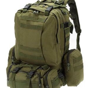 Olive Green Tactical Modular Backpack